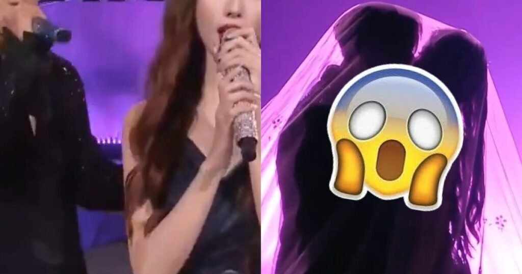 Former SM Entertainment Stars Share An Intimate Kiss While Performing Together Former SM Entertainment Stars Share An Intimate Kiss While Performing Together