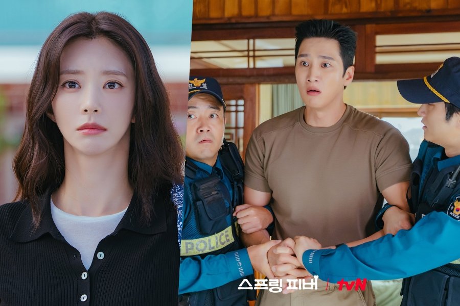 Ahn Bo Hyun Is Taken Away By Police As Lee Joo Bin Watches In Shock In “Spring Fever”