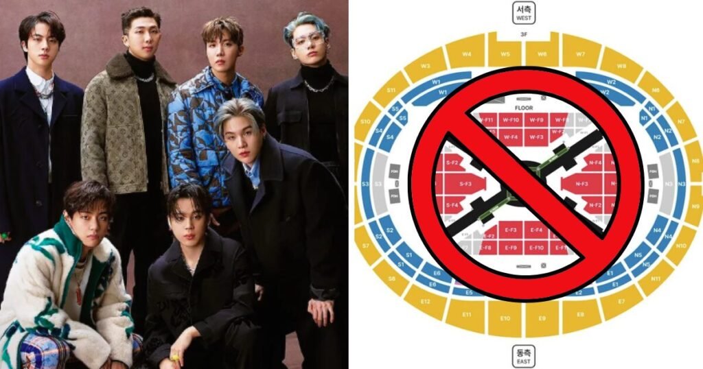 BTS Concert's Massive Number Of Restricted Viewing Seats Sparks Panic