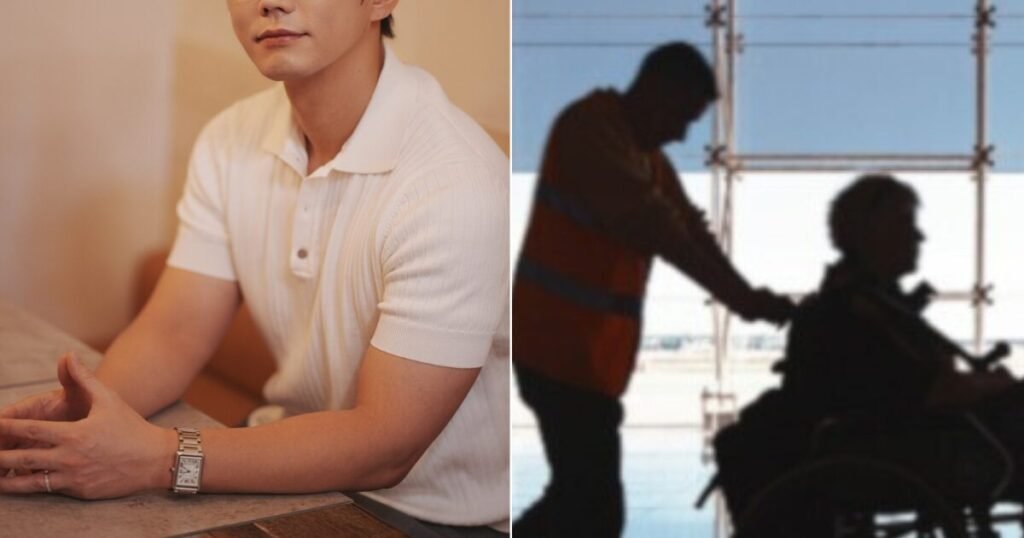 Beloved Male Celebrity Suffers Third-Degree Burns In Thailand, Returns Home In Wheelchair