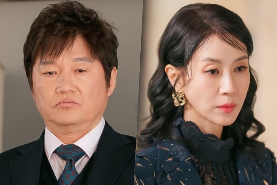 Choi Jae Sung And Kim Hee Jung Are Ruthless Chaebol Couple Who Will Stop At Nothing For Power In “Pearl In Red” Choi Jae Sung And Kim Hee Jung Are Ruthless Chaebol Couple Who Will Stop At Nothing For Power In “Pearl In Red”