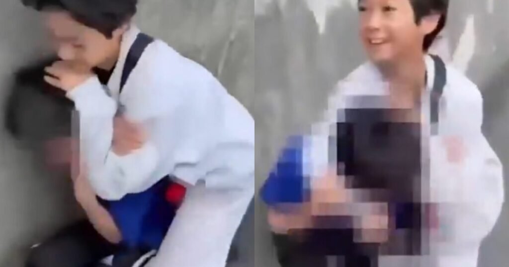 Elementary School Student Strangled By Older Bully, Chilling Video Goes Viral