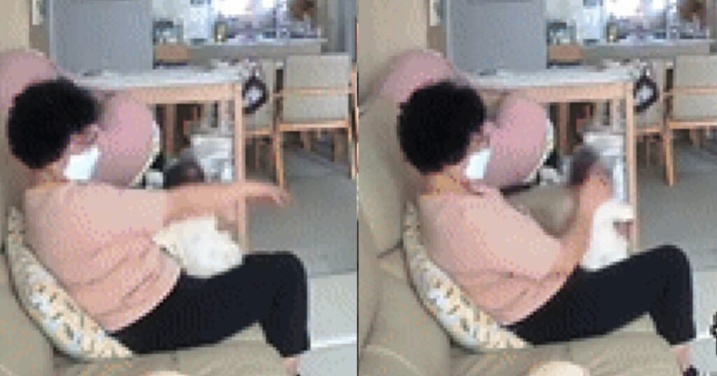 Footage Of Caregiver Violently Assaulting A One-Month-Old Infant Leaves Netizens Disturbed