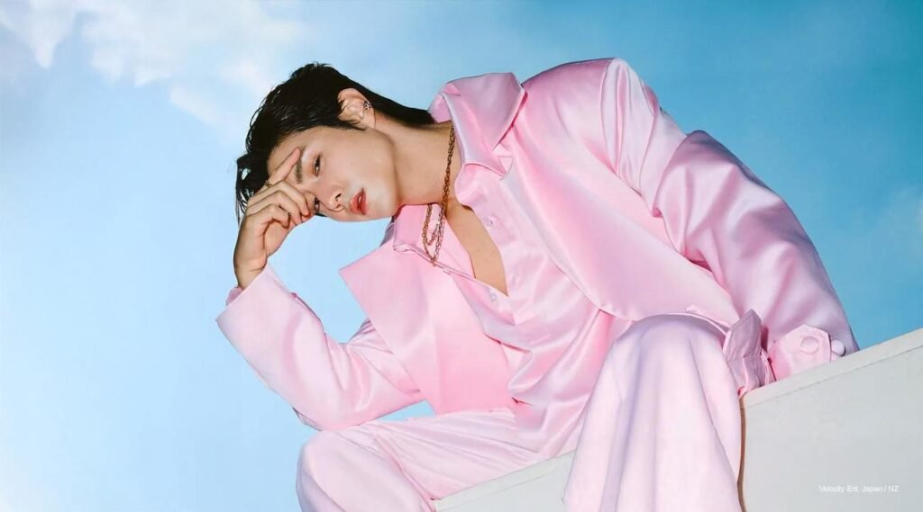 GOT7 Mark Tuan Mint Magazine Spring 2026 cover teaser close-up, sharp gaze and sleek styling.