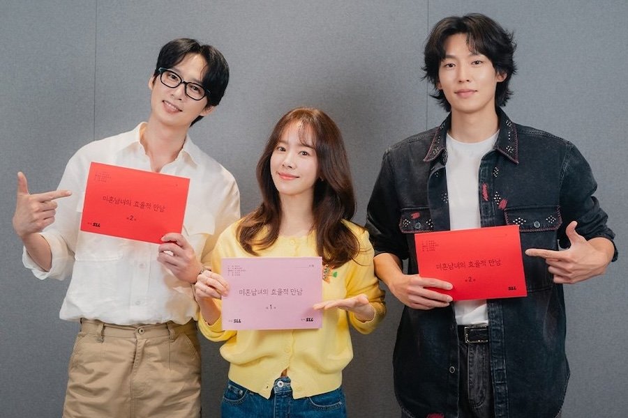 Han Ji Min, Park Sung Hoon, Lee Ki Taek, And More Impress At Script Reading For New Romance Drama
