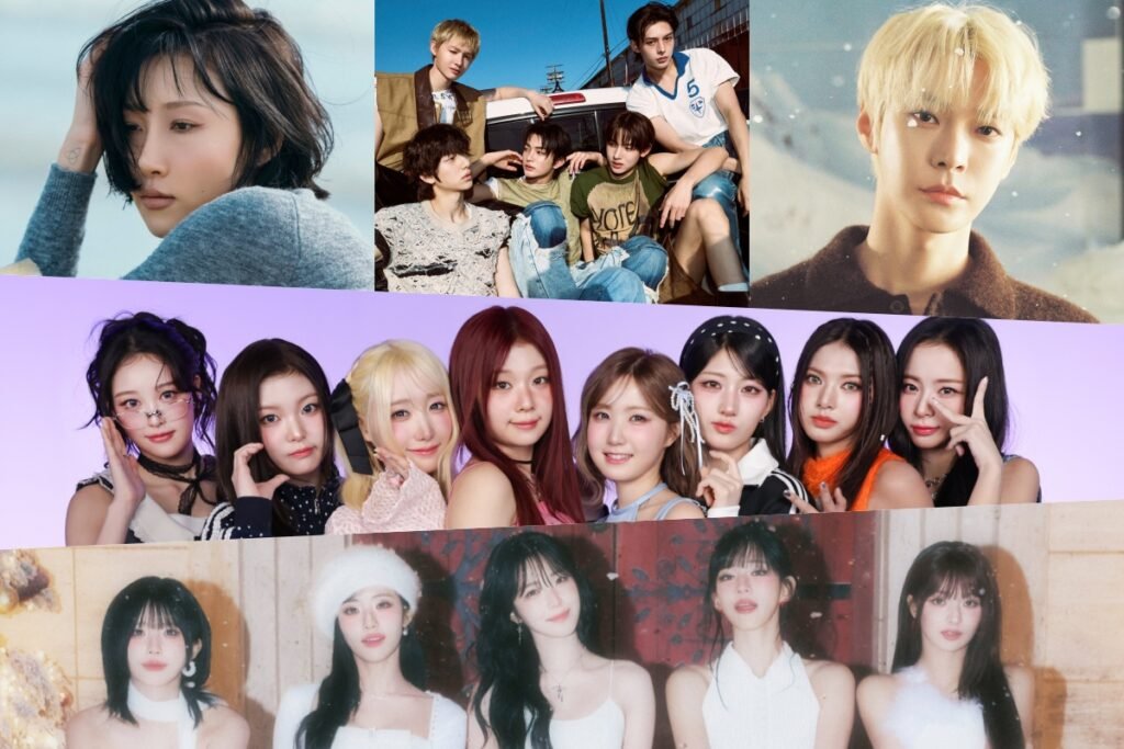Hwasa, CORTIS, Doyoung, SAY MY NAME, fromis_9, TWICE, ILLIT, And More Top Circle Monthly And Weekly Charts