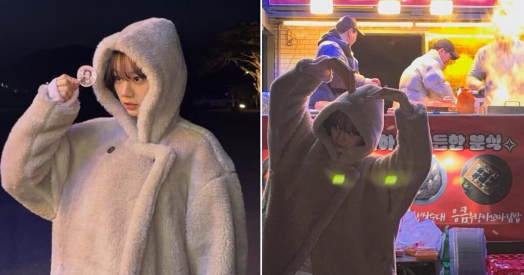 Hyeri Flaunts Coffee Truck Sent By Male Actor