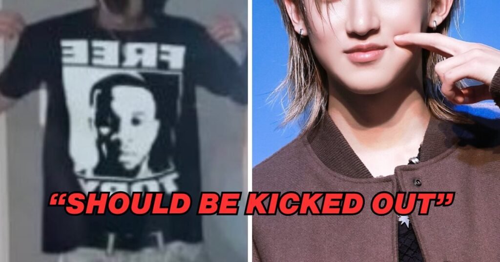 K-Pop Idol Caught Wearing “Free Tory Lanez” Shirt, Sparks Demands To “Kick Him Out” Of The Group K-Pop Idol Caught Wearing "Free Tory Lanez" Shirt, Sparks Demands To "Kick Him Out" Of The Group