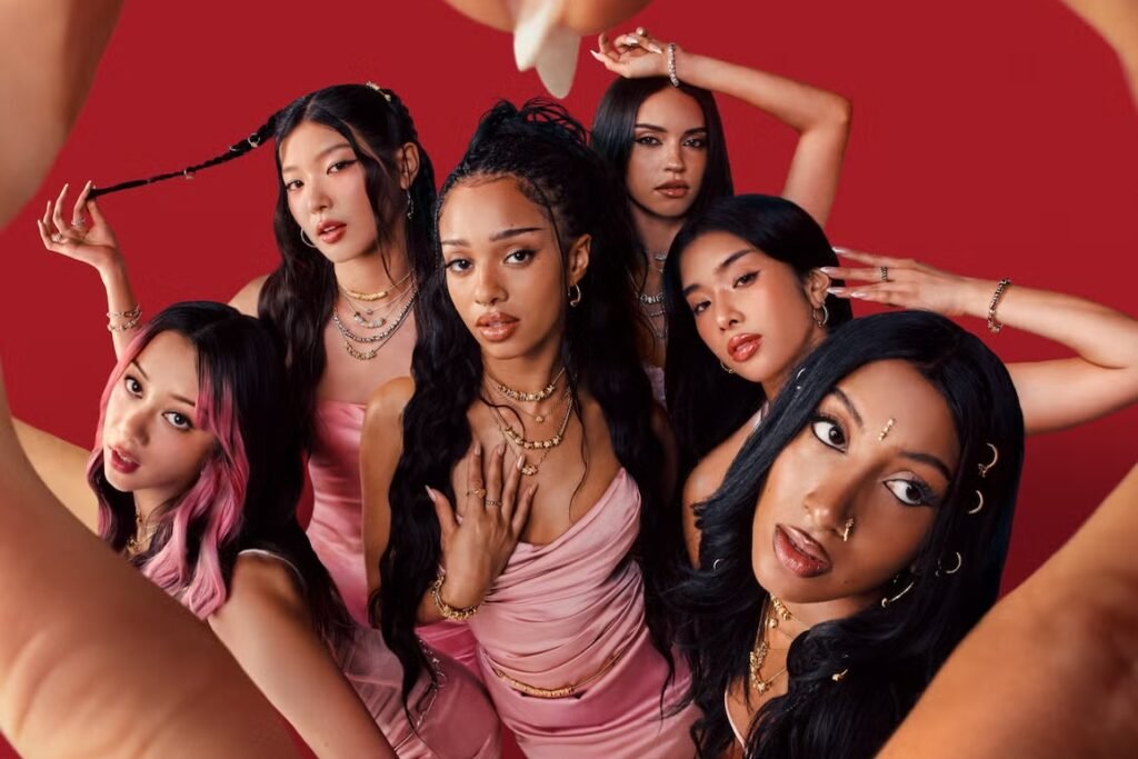 KATSEYE Enters Top 25 Of UK's Official Singles Chart For 1st Time As "Internet Girl" Debuts