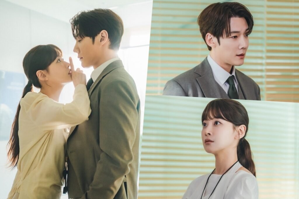 Oh Yeon Seo And Choi Jin Hyuk Get Close In An Empty Conference Room On "Positively Yours"