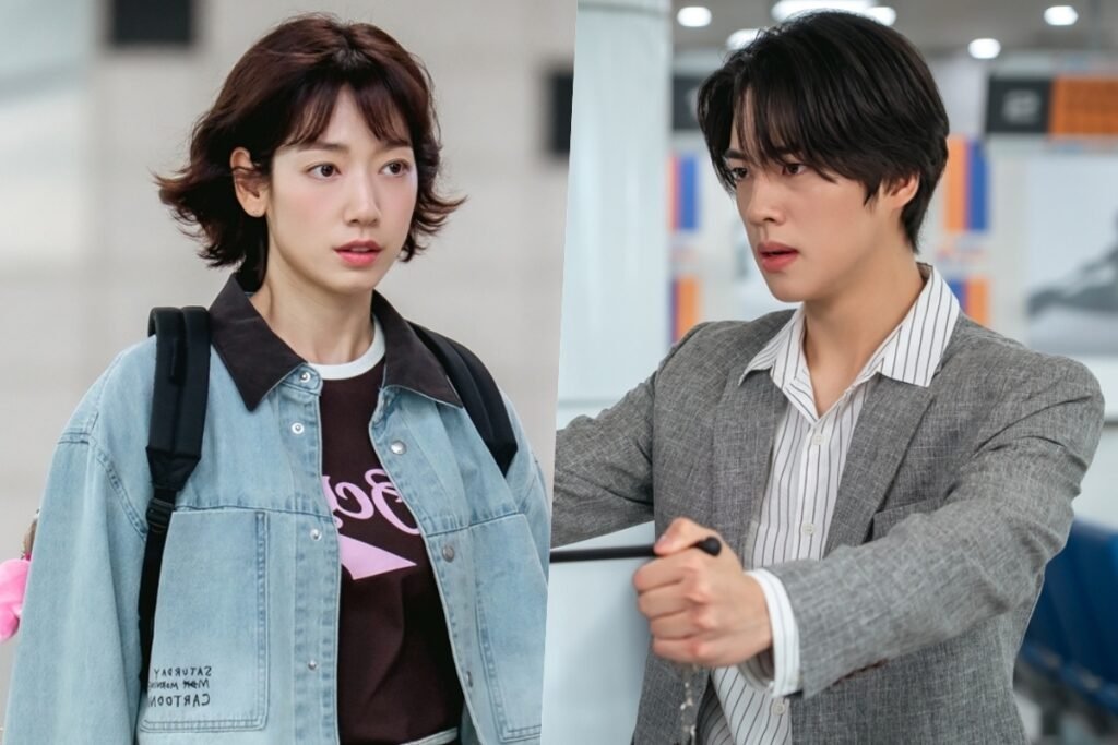 Park Shin Hye Goes On The Chase As Cho Han Gyul Tries To Stop Her In "Undercover Miss Hong"