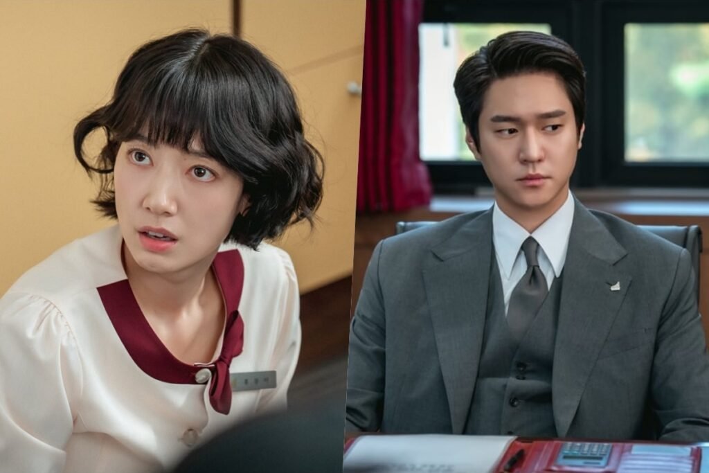 Park Shin Hye Is Shocked To See Her Ex-Boyfriend Ko Kyung Pyo In "Undercover Miss Hong"