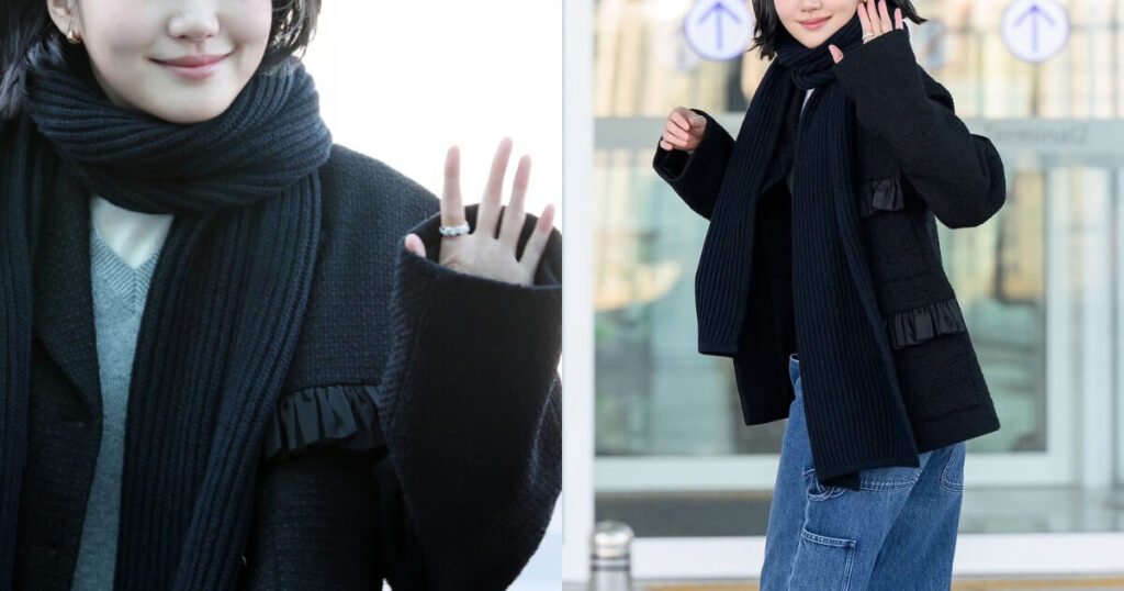 Popular Actress Transforms The Airport Into A Fashion Runway