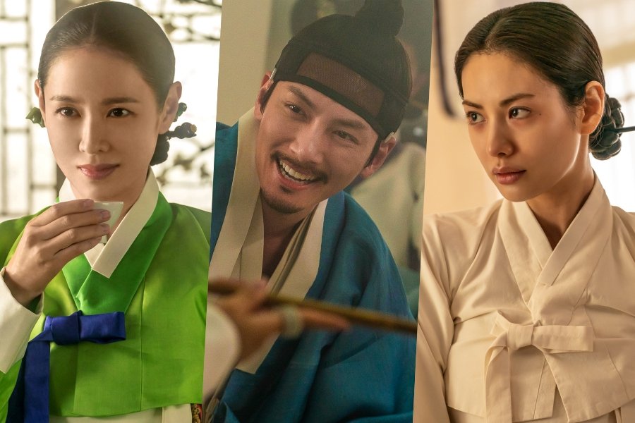 Son Ye Jin, Ji Chang Wook, And Nana Captivate In First Look Of New Historical Drama “The Scandal”