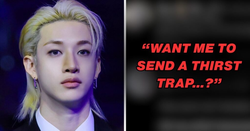 Stray Kids' Bang Chan Caught Sending "Horny" Texts To Fan After Spotting Her "Risky" Picture