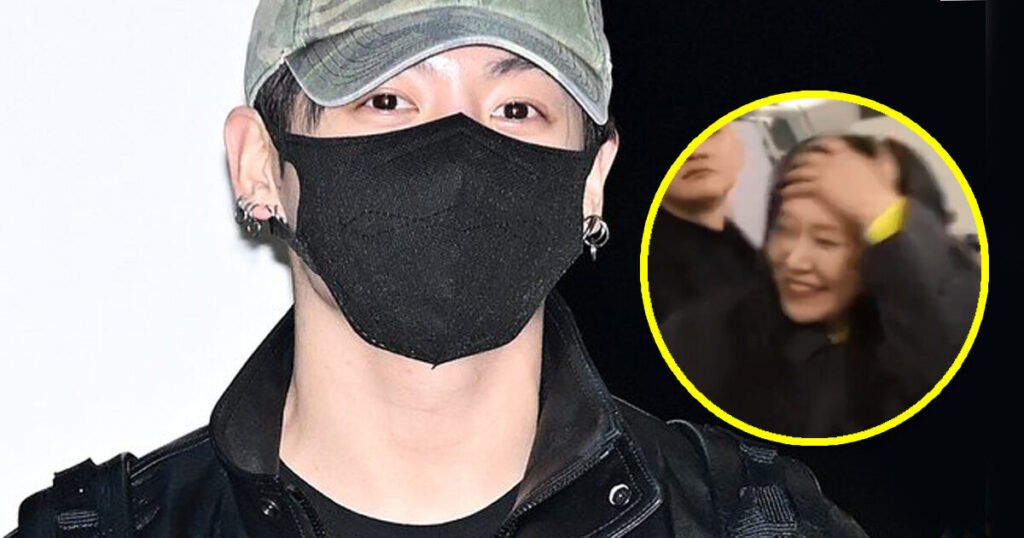BTS Jungkook's Gentlemanly Behavior Towards A Female Reporter Goes Viral