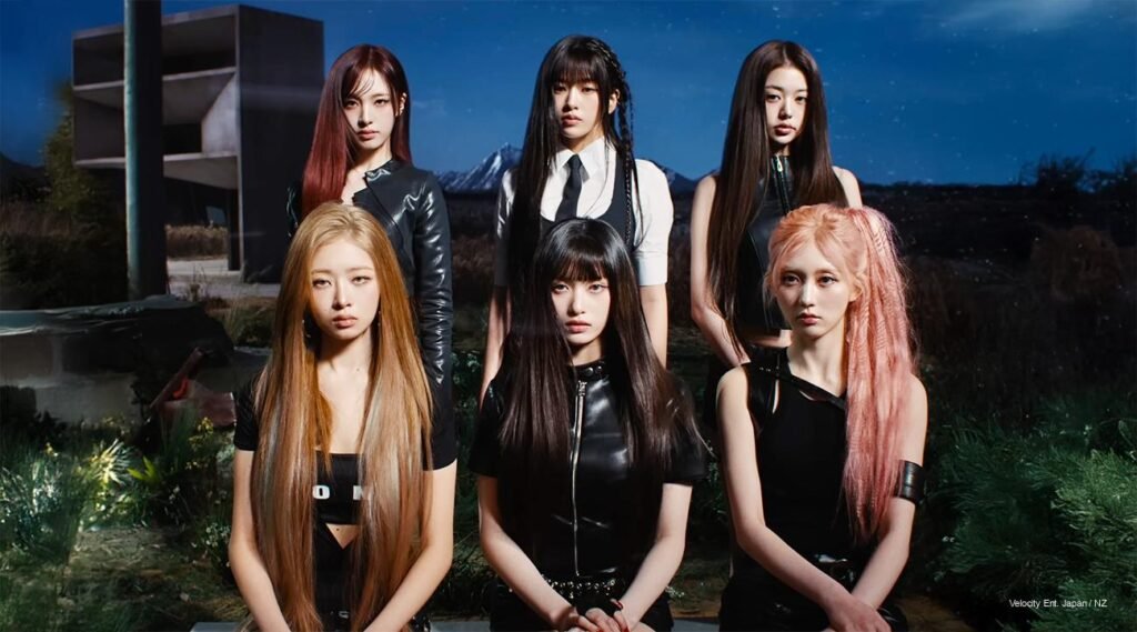 ILLIT "Not Me" MV thumbnail 2026 – vibrant K-pop girls dancing in neon lights, viral hit with 12M views.