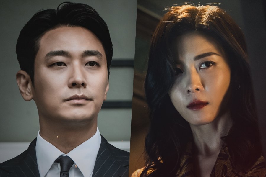 Ju Ji Hoon And Ha Ji Won Take Separate Paths Even As A Married Couple In New Drama “Climax” Poster
