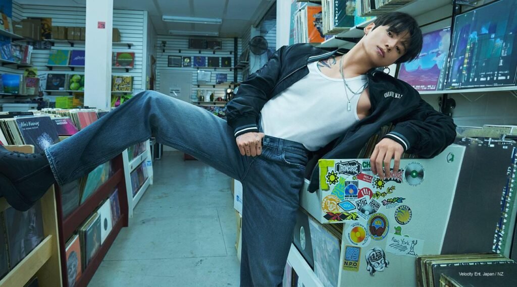 Jungkook poses for Calvin Klein’s Spring 2026 campaign in denim, capturing the bold, emotional essence of modern K-pop fashion.