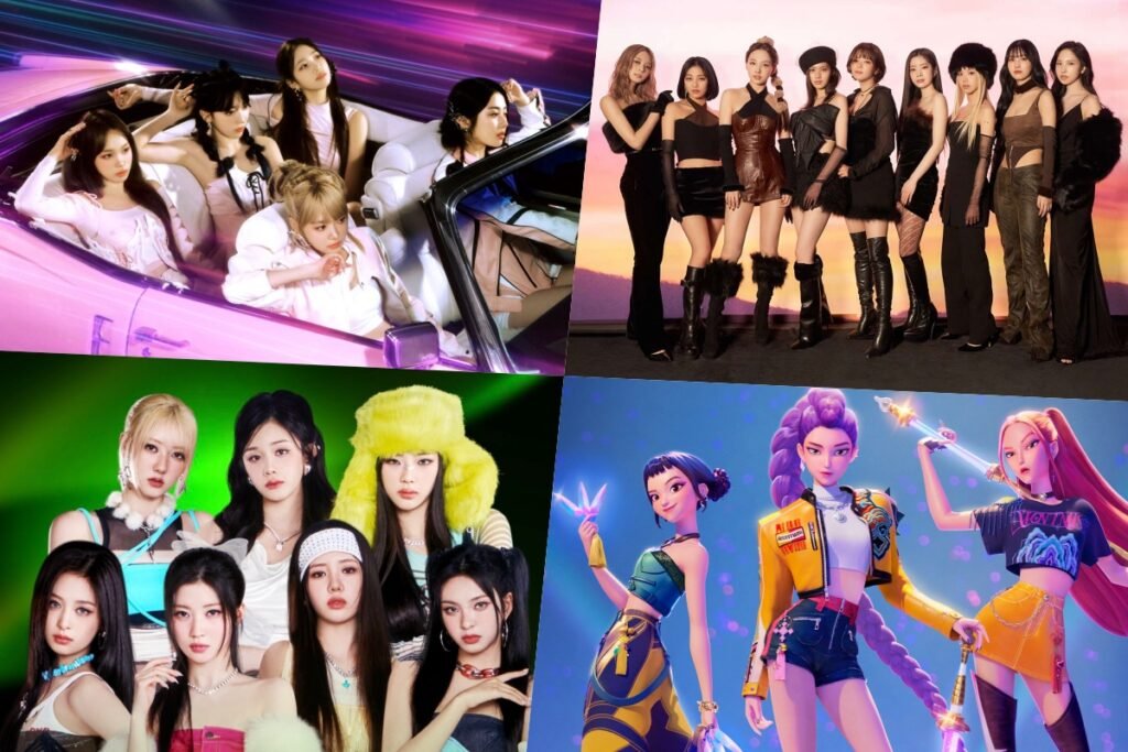 LE SSERAFIM, TWICE, BABYMONSTER, And HUNTR/X Earn RIAJ Platinum Certifications For Streaming In Japan