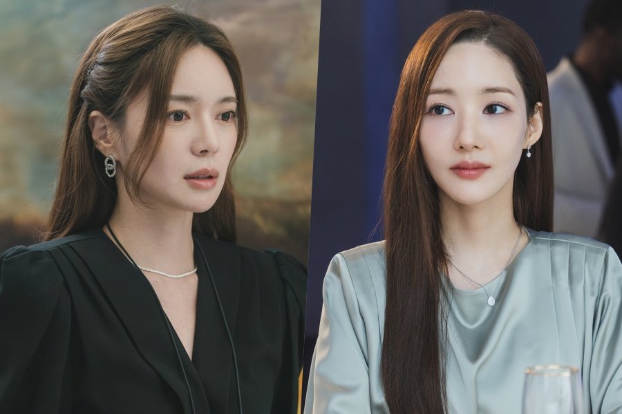 Park Min Young And Lee Elijah Clash As Rival Auctioneers Competing For Top Position In “Siren’s Kiss” Park Min Young And Lee Elijah Clash As Rival Auctioneers Competing For Top Position In “Siren’s Kiss”