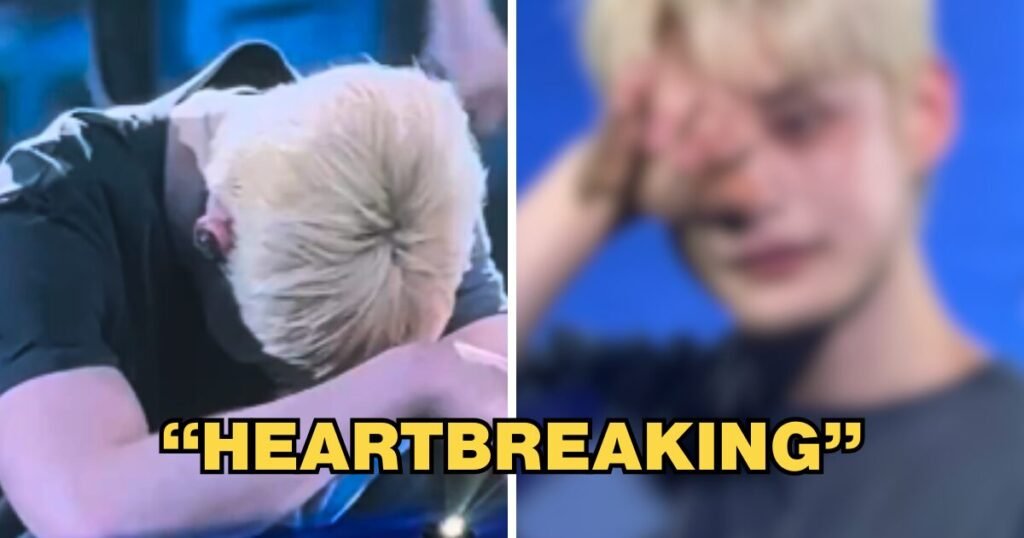 Popular Idol Sobbing On Stage After Multiple Members Announce Departure