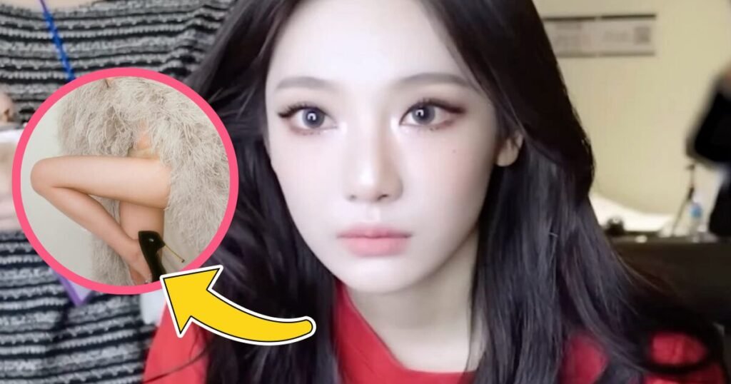 aespa's Ningning Shocks With Nearly Nude Photos