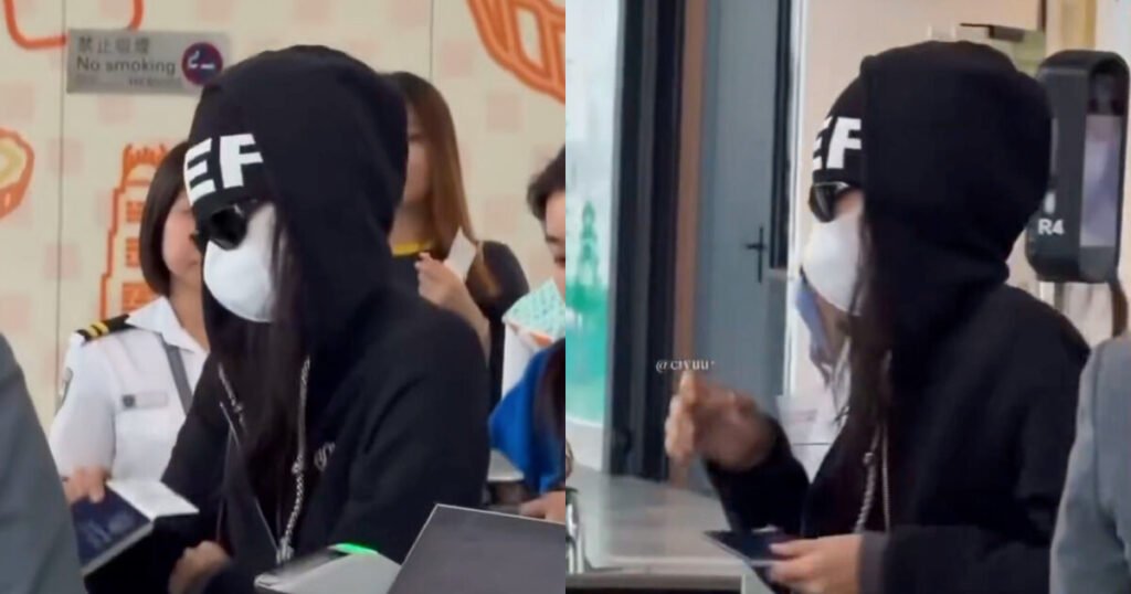 BLACKPINK Jennie’s Behavior At Airport Security Sparks Divided Reactions BLACKPINK Jennie's Behavior At Airport Security Sparks Divided Reactions
