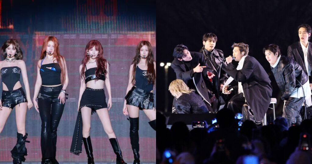 BTS’s Gwanghwamun Concert Triggers Ridicule Toward LE SSERAFIM BTS's Gwanghwamun Concert Triggers Ridicule Toward LE SSERAFIM