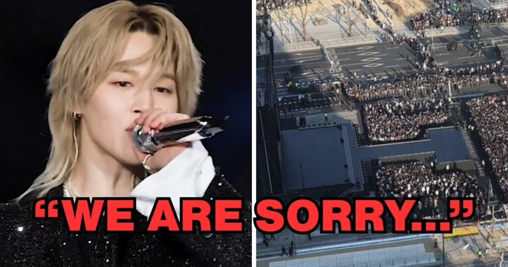BTS's Jimin Personally Apologizes On Stage After Massive Controversy Surrounding Concert