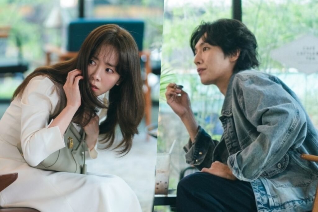 Han Ji Min Hides When Park Sung Hoon Shows Up At Her Blind Date With Lee Ki Taek In "The Practical Guide To Love"