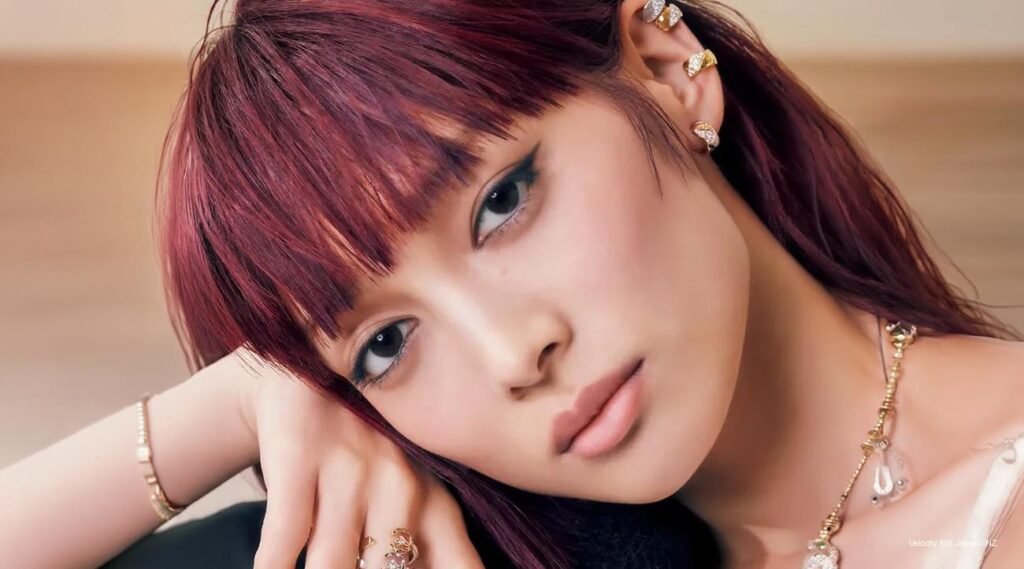 XG Jurin in Chanel Coco Crush jewelry for Vogue Japan April 2026, elegant close-up portrait