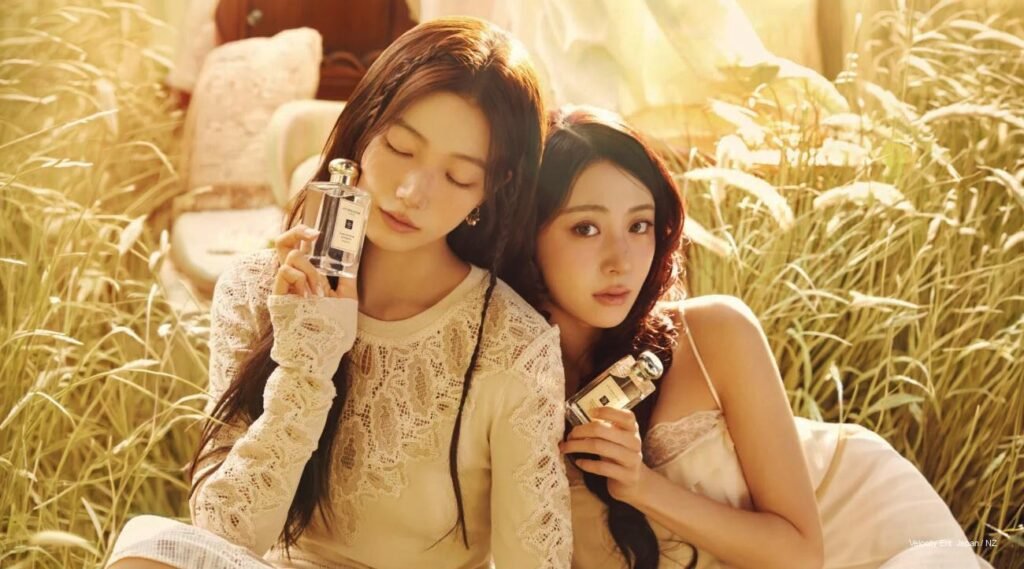 LE SSERAFIM’s Yunjin’s Kazuha Marie Claire Korea Jo Malone London Huh Yunjin and Kazuha of LE SSERAFIM pose for Marie Claire Korea’s March 2026 x Jo Malone London pictorial — a serene blend of fragrance, elegance, and confidence.
