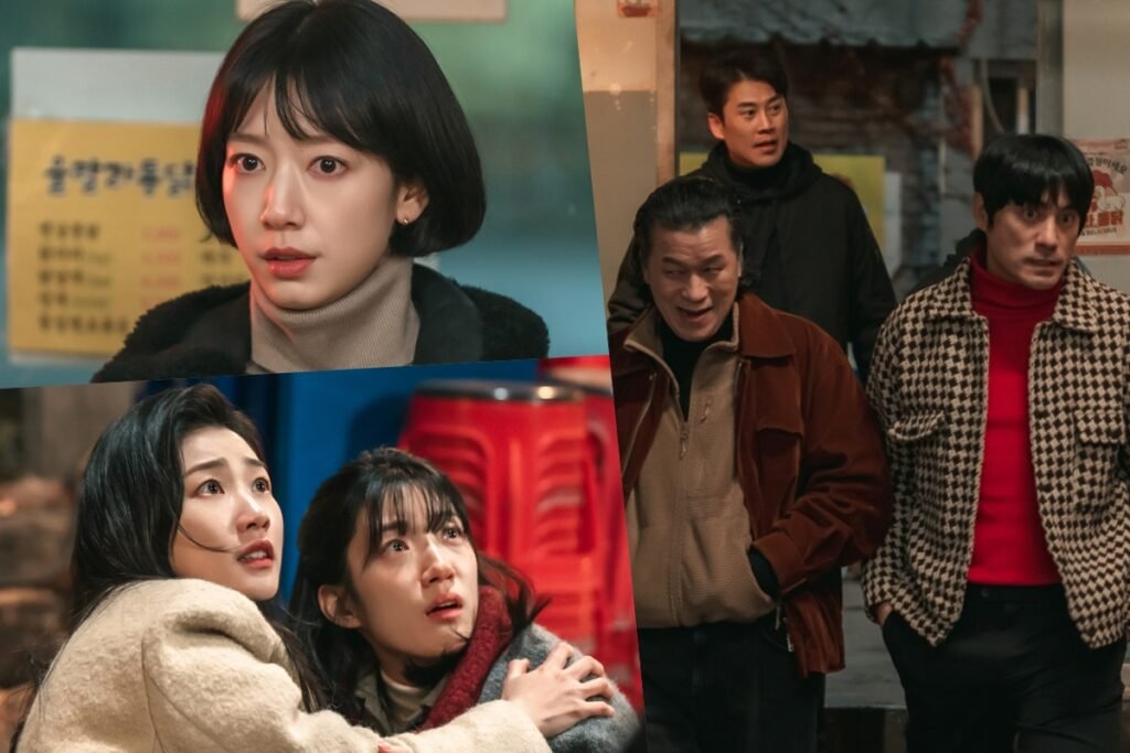 Park Shin Hye And Her Colleagues Face A Tense Standoff Against Kim Min Hyuk's Gang In "Undercover Miss Hong"