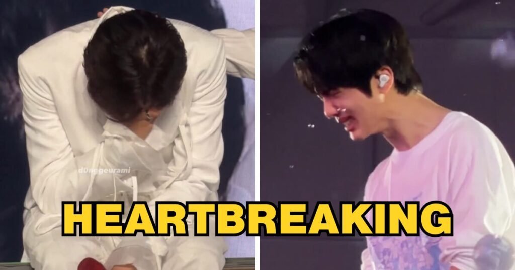 Popular Boy Group Violently Sobbing On Stage, Sparks Massive Fears