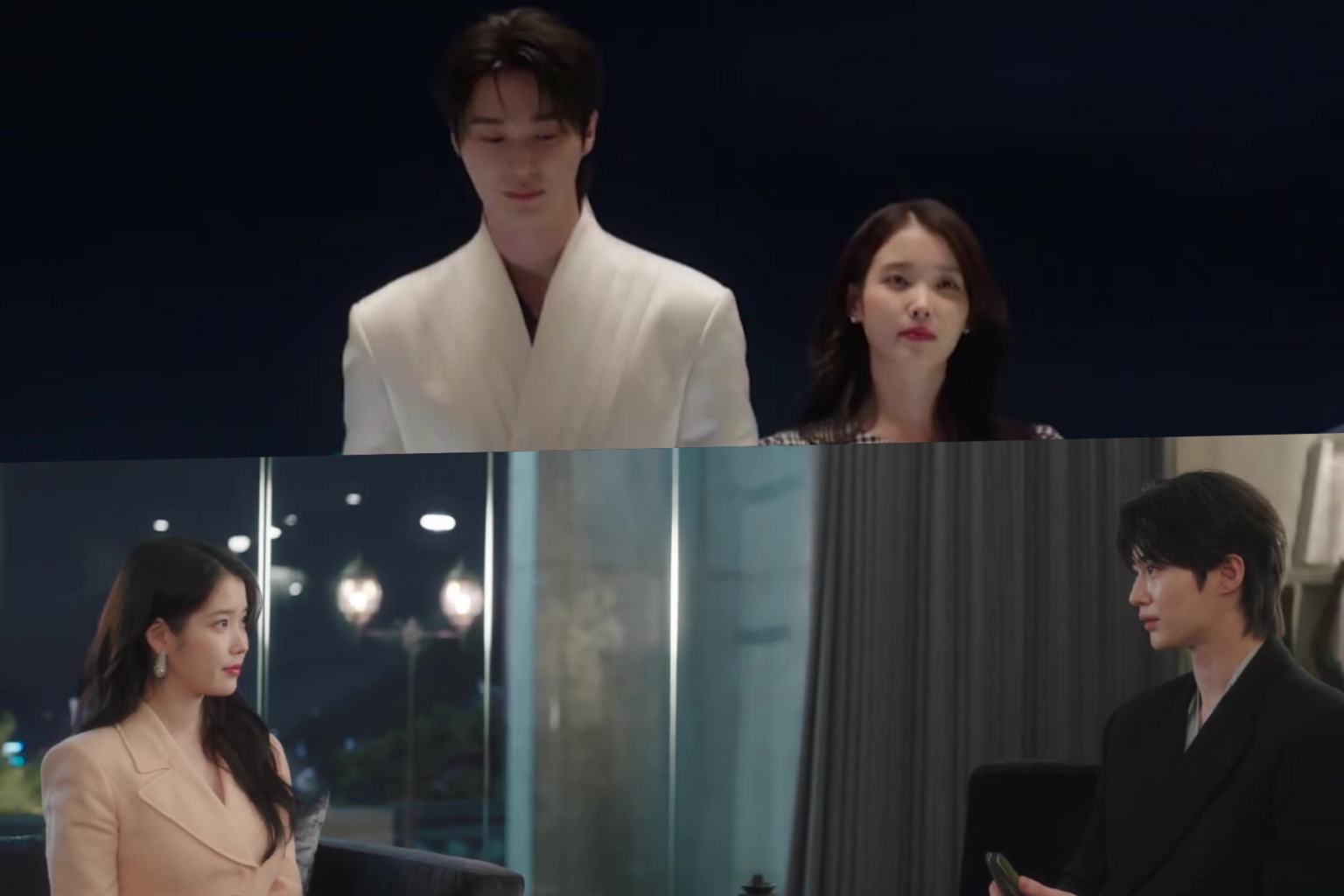 Watch: IU Boldly Proposes Marriage To Byeon Woo Seok In "Perfect Crown" Teaser