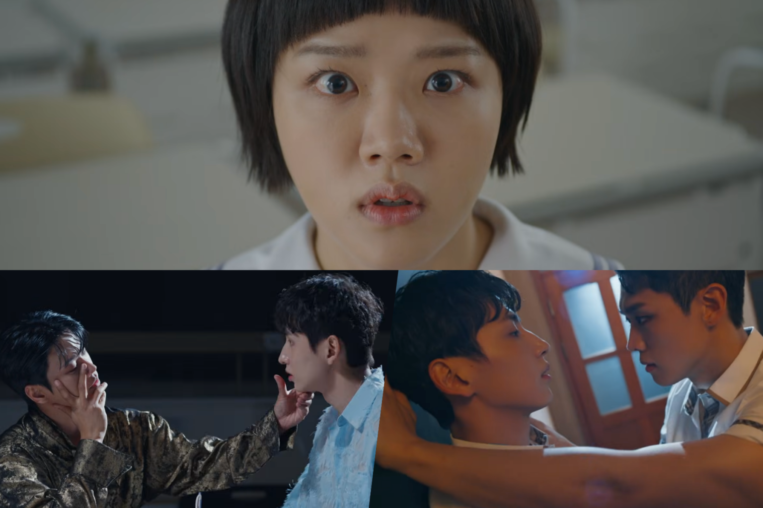 Watch: Kim Hyang Gi Writes A BL Novel Starring Her Teachers Cha Hak Yeon, Kim Jae Hyun, And More In New Drama Teaser