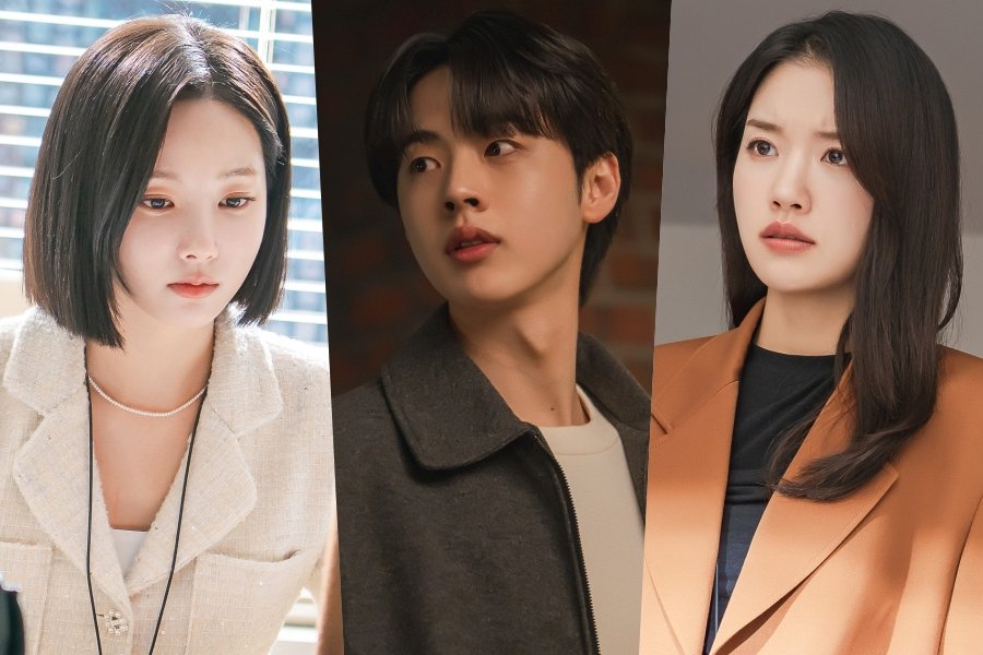 Yeonwoo, Kim Hyun Jin, And Jo Yoon Seo Look Troubled As Past Secrets Begin To Unravel In “Love Phobia