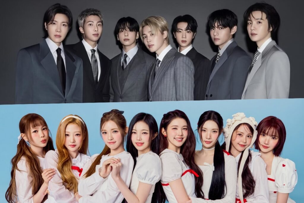 BTS And Hearts2Hearts Earn Triple And Double Crowns On Circle Weekly Charts