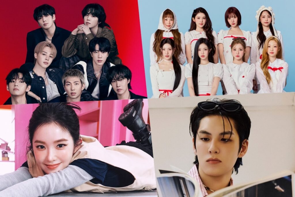 BTS, Hearts2Hearts, Red Velvet's Irene, DAY6's Wonpil, SHINee's Onew, And More Top Circle Monthly And Weekly Charts