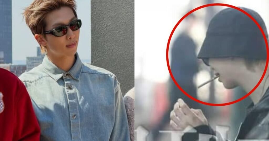 BTS's RM Allegedly Caught Smoking And Littering In Public Spaces