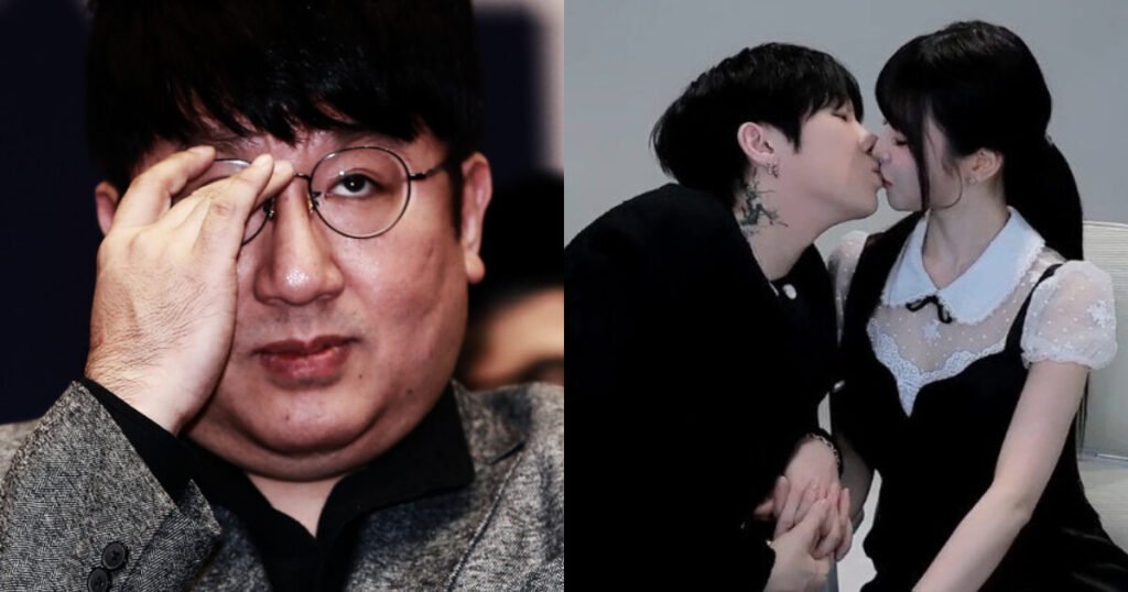 Bang Si Hyuk Caught In The Crossfire As Juice Seyeon’s Boyfriend Reveal Sparks Ridicule Bang Si Hyuk Caught In The Crossfire As Juice Seyeon's Boyfriend Reveal Sparks Ridicule