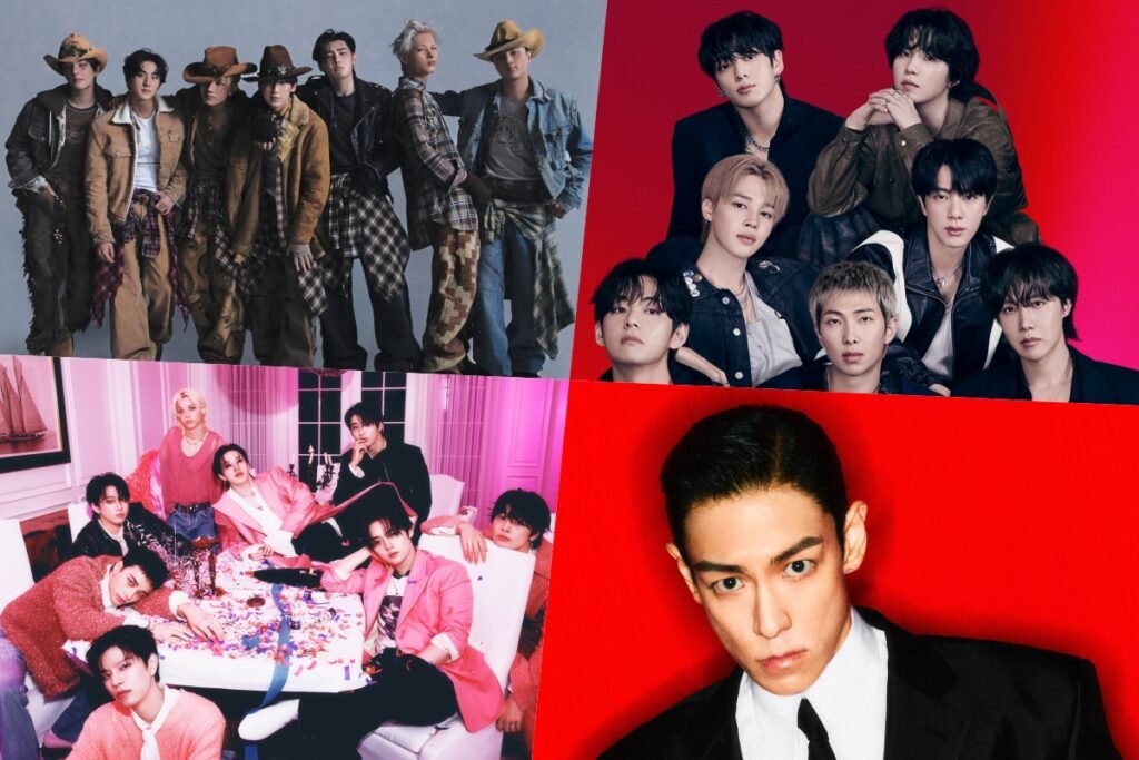 ENHYPEN, BTS, Stray Kids, T.O.P, CORTIS, P1Harmony, ATEEZ, And NewJeans Sweep Top Spots On Billboard World Albums Chart