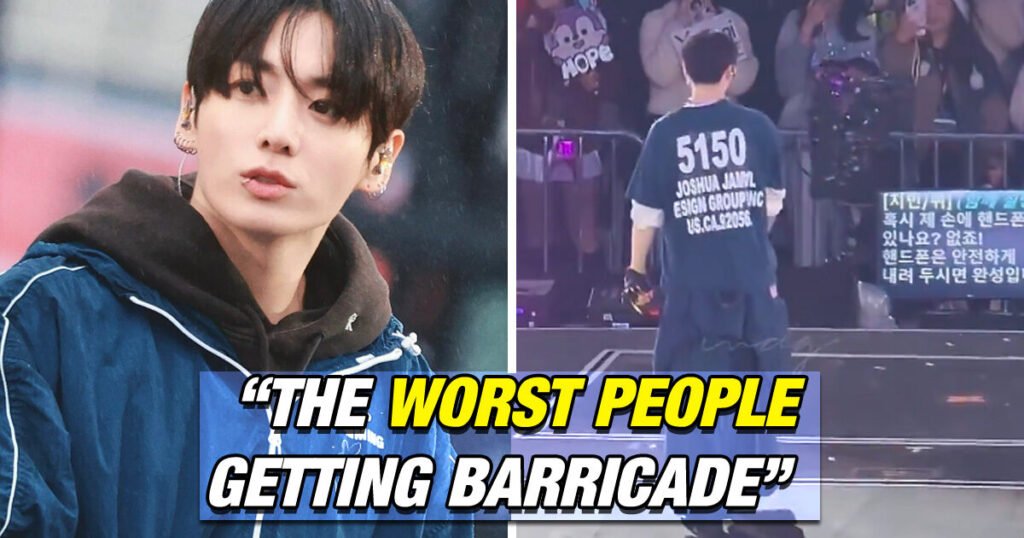 "Embarrassing" Behavior In Front Of Jungkook At "ARIRANG" Concert Gets Put On Blast