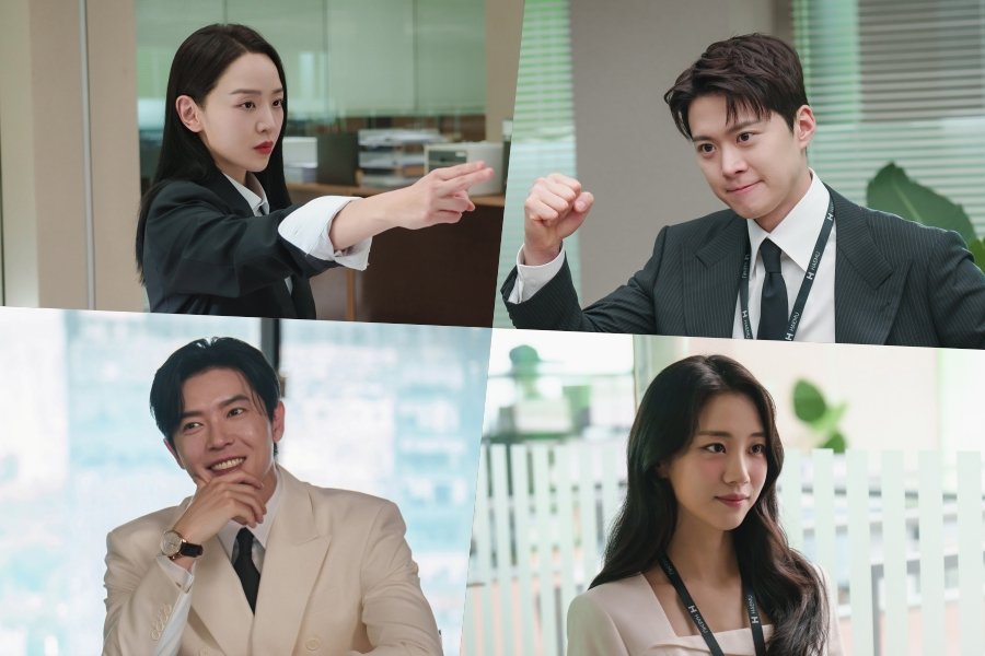 “Filing For Love” Reveals Behind-The-Scenes Photos Of Shin Hae Sun, Gong Myoung, And More On Set