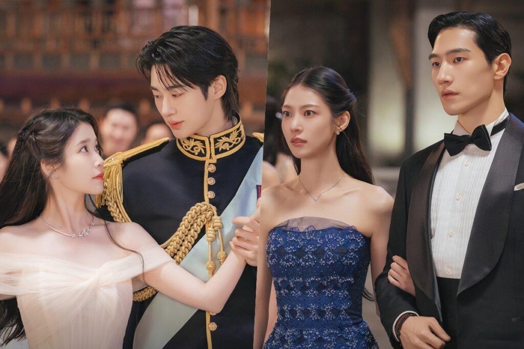 IU And Byeon Woo Seok Surprise Everyone At The Royal Ball In "Perfect Crown"