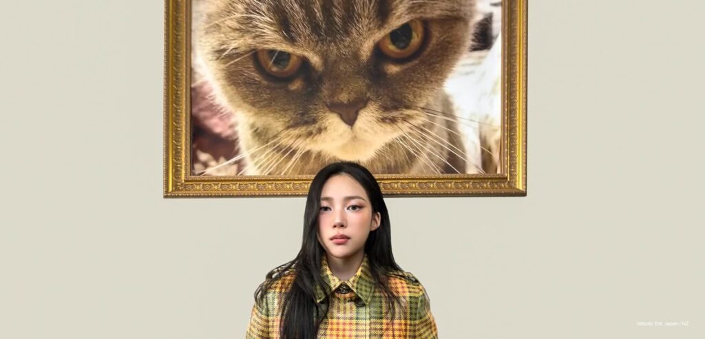 MEOVV member Narin in Burberry trench coat for W KOREA May 2026 cover pictorial, K-pop fashion editorial