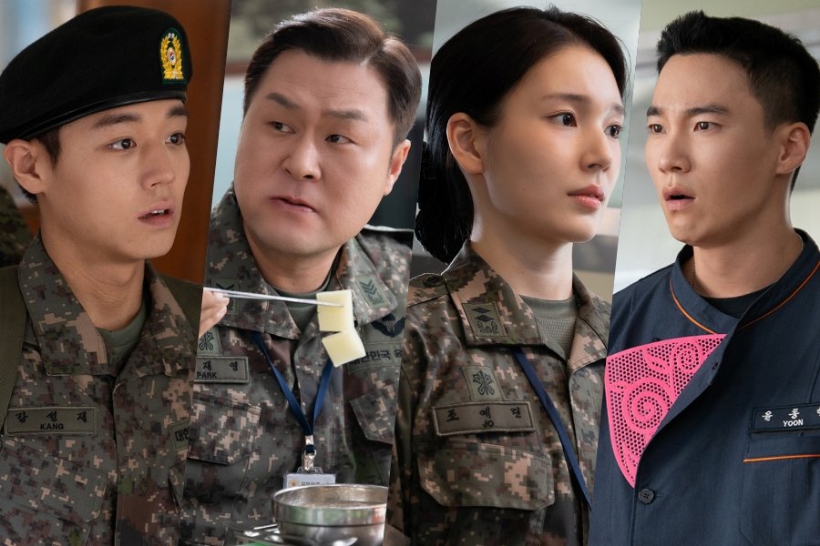 Park Ji Hoon, Yoon Kyung Ho, And More Are Stationed At The Same Outpost In “The Legend Of Kitchen Soldier”