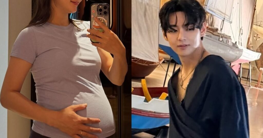 Popular Actress Confesses To BTS V’s Important Role In Her Pregnancy