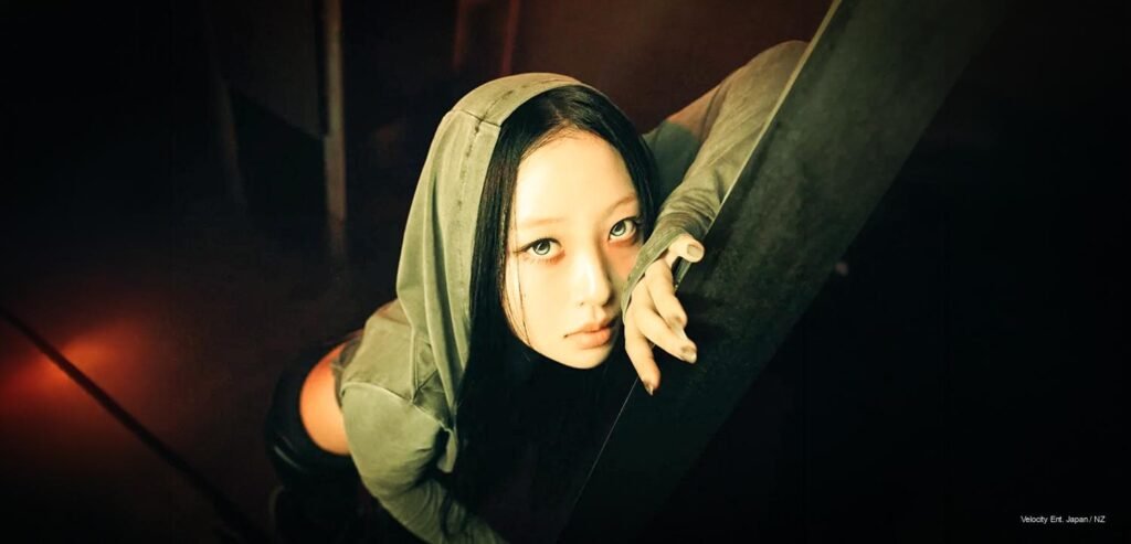 Pressed Into Forever – Yves steps into her darkest, most intoxicating era yet – Kpoppie Yves NAIL 4th EP concept photo — smudged dark makeup, hand tattoo, moody K-pop aesthetic 2026